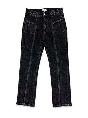 Saige All Nighter Mid Rise Slim Straight Stretch Ankle Jeans